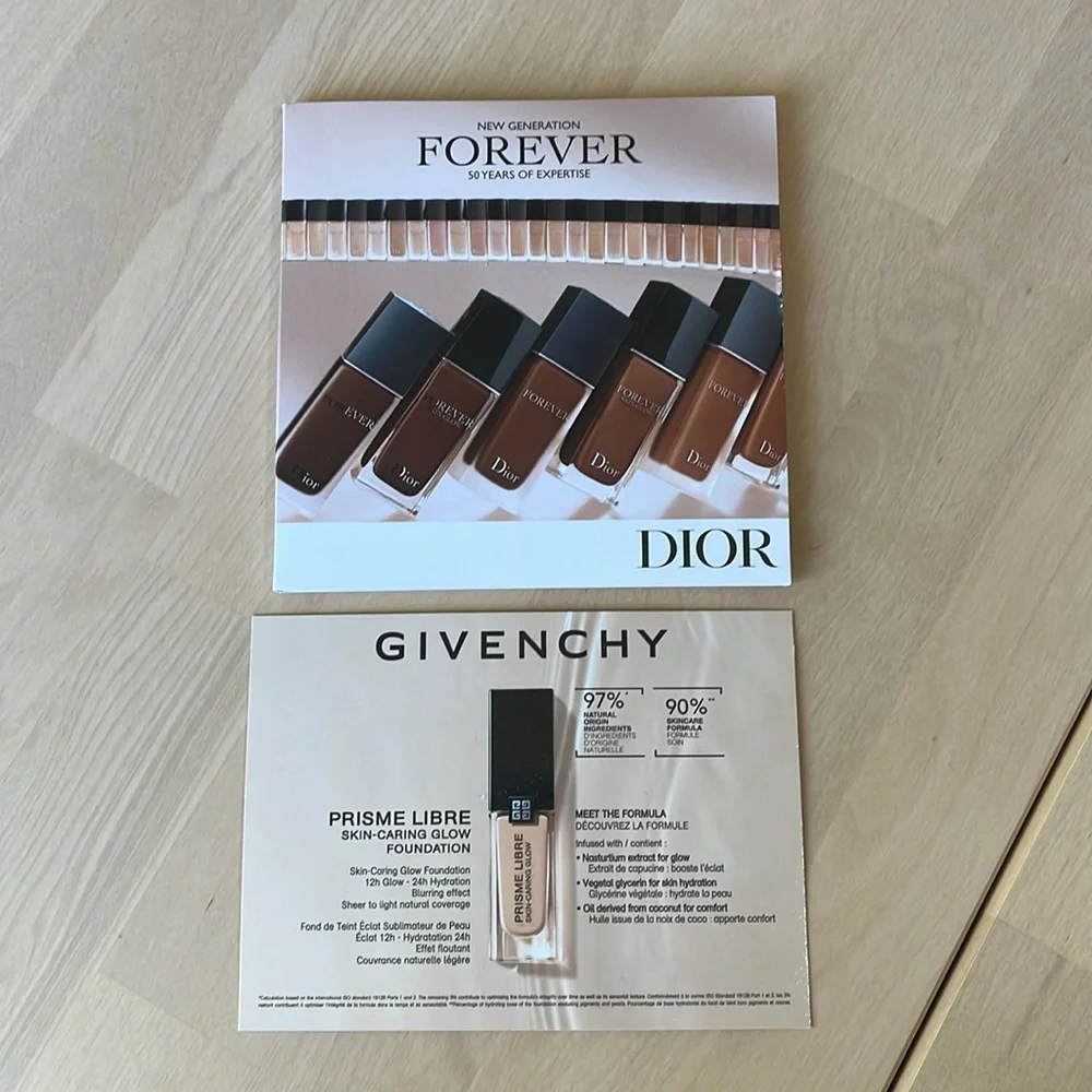 NIP Foundation Sampler - Bobbi Brown, NARS, DIOR, Givenchy, YSL